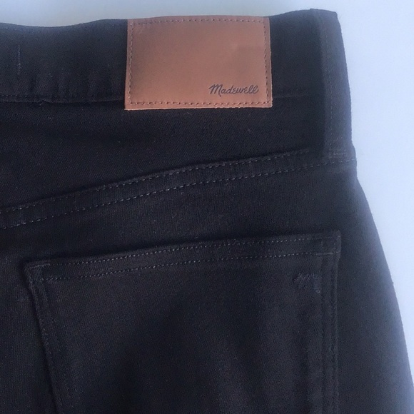 Madewell 8” skinny skinny black jeans 25 - Picture 9 of 16
